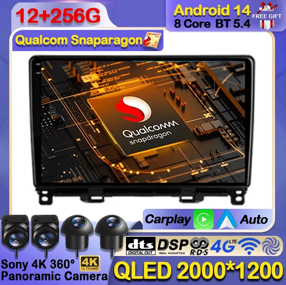 Автомобильный радиоприемник Android 14 для Honda Jazz 4 Fit 4 2020-2021 Беспроводной Carplay Auto 4G WIFI Мультимедийный стерео видеоплеер GPS Navi BT
Автомобильный радиоприемник Android 14 для Honda Jazz 4 Fit 4 2020-2021 Беспроводной Carplay Auto 4G WIFI Мультимедийный стерео видеоплеер GPS Navi BT