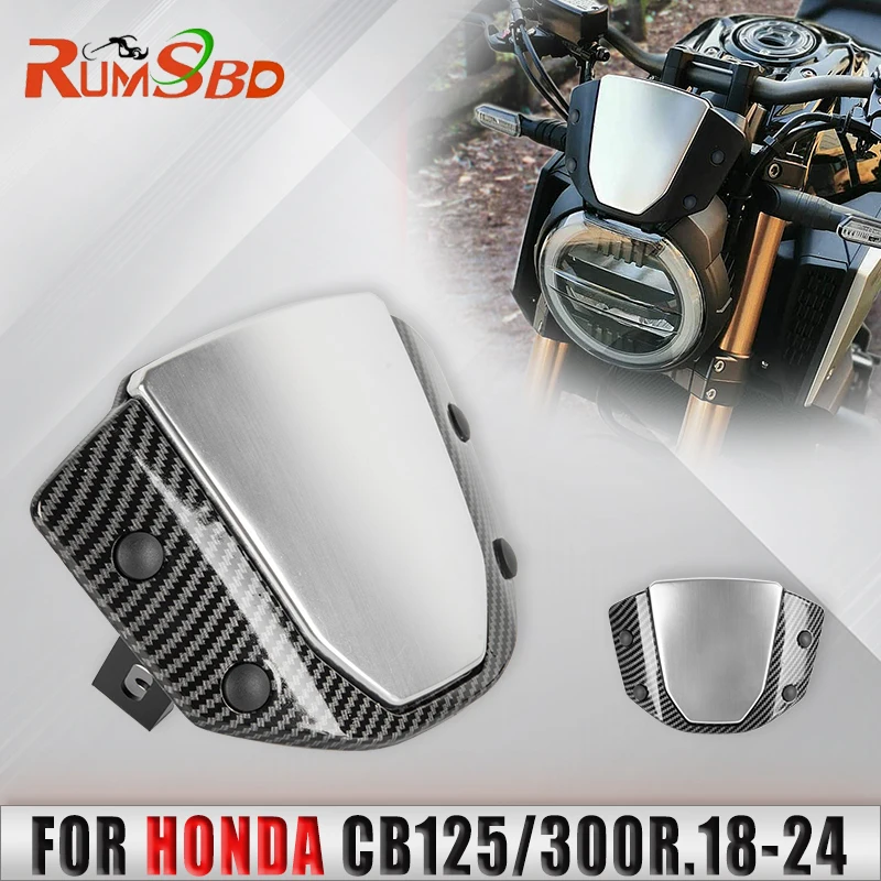 Motorcycle Windshield WindScreen Wind Deflector For Honda CB 125R 250R 300R 2018 2019 2020 2021 2022 2023 2024
Motorcycle Windshield WindScreen Wind Deflector For Honda CB 125R 250R 300R 2018 2019 2020 2021 2022 2023 2024