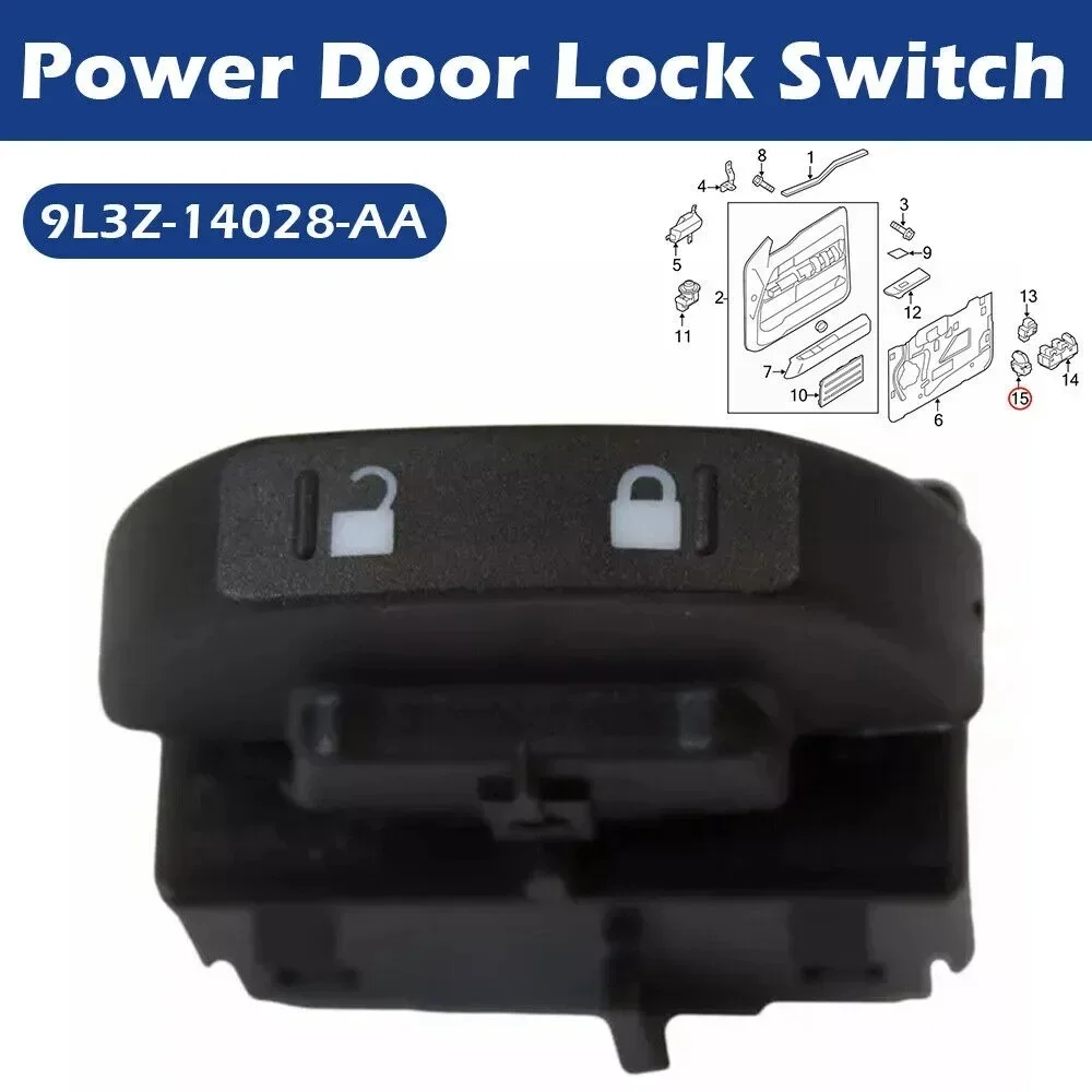 For Ford F-150 9L3Z-14028-AA 2009-2014 1Pc Car Front Side Power Door Lock Control Switch Button ABS Interior Auto Accessories
For Ford F-150 9L3Z-14028-AA 2009-2014 1Pc Car Front Side Power Door Lock Control Switch Button ABS Interior Auto Accessories