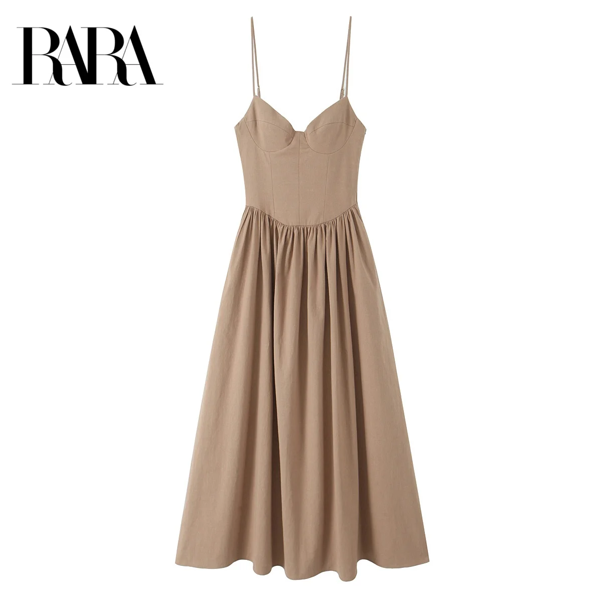 RARA2025 Summer New Women's Mid-length Heart-shaped Collar Fashionable Simple Versatile Suspender Dress
RARA2025 Summer New Women's Mid-length Heart-shaped Collar Fashionable Simple Versatile Suspender Dress