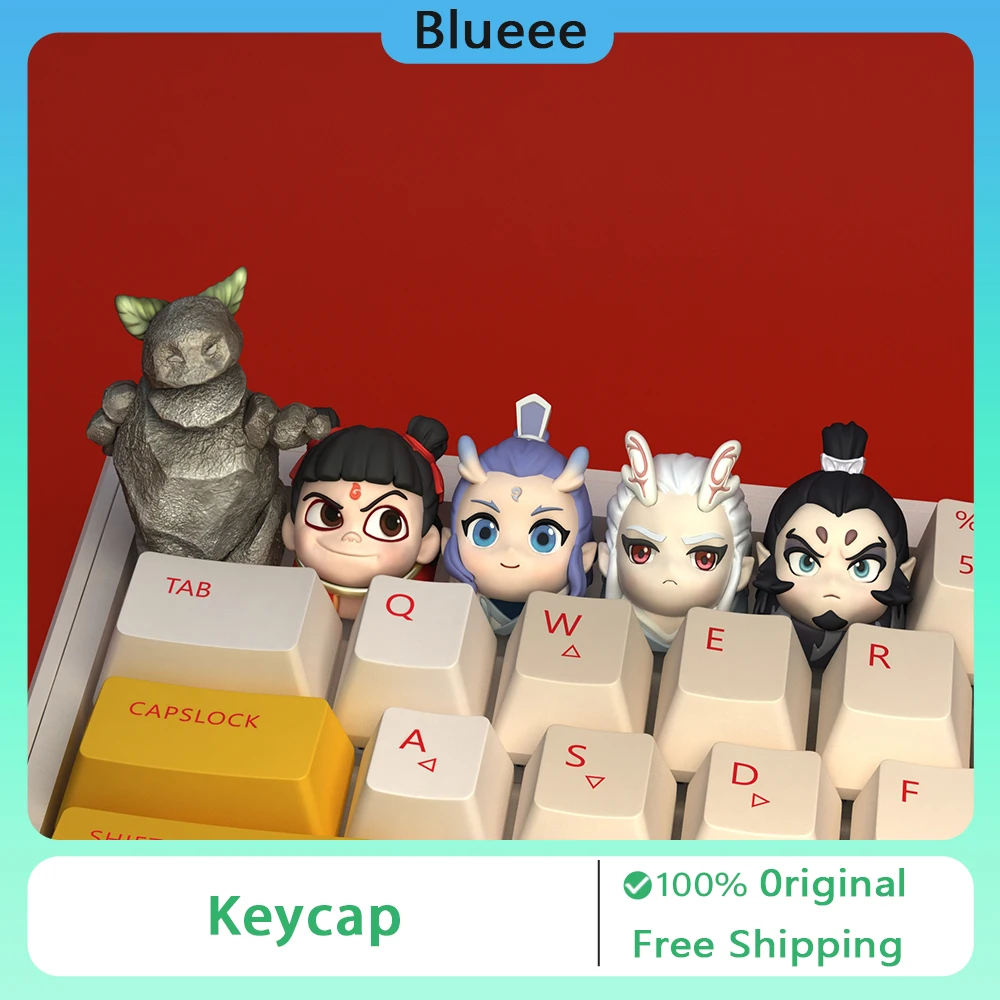Nezha Ao Bing Keycap Смола 3D полимерные колпачки для клавиш Nezha Conquers Король дракона китайская мифология аксессуары для клавиатуры на заказ
Nezha Ao Bing Keycap Смола 3D полимерные колпачки для клавиш Nezha Conquers Король дракона китайская мифология аксессуары для клавиатуры на заказ