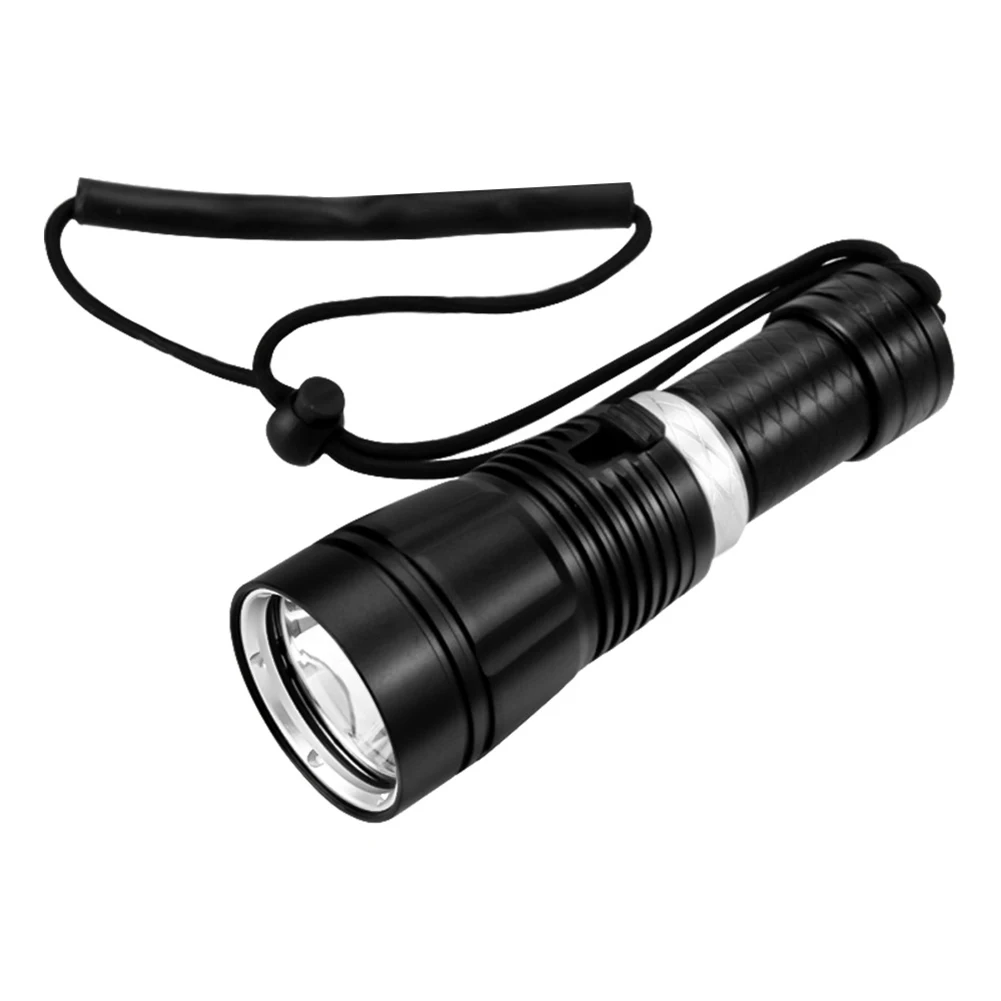 L2 LED Underwater Flashlight with Powerful Illumination of 1200 Lumens Ideal for Night Dives and Camping Trips
L2 LED Underwater Flashlight with Powerful Illumination of 1200 Lumens Ideal for Night Dives and Camping Trips