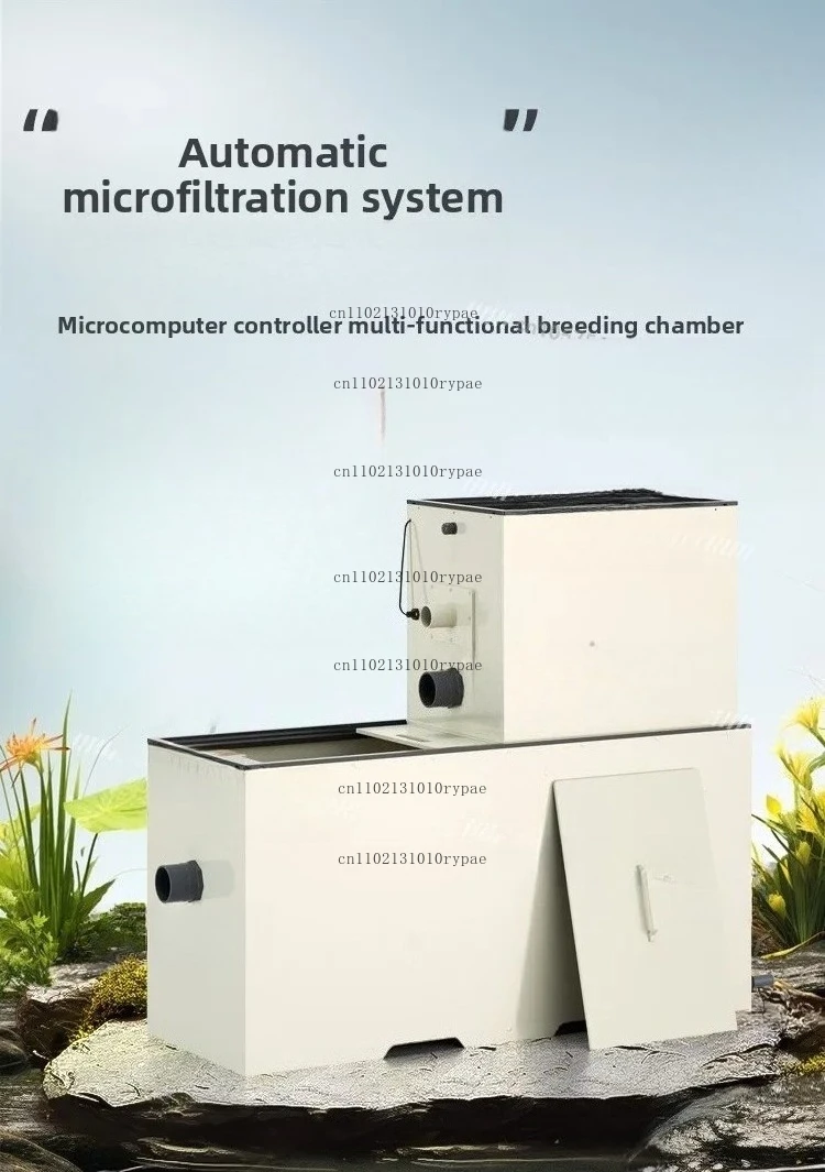 Circulating Aquaculture System Koi Fish Pond Rotary Drum Microfilter Filter
Circulating Aquaculture System Koi Fish Pond Rotary Drum Microfilter Filter