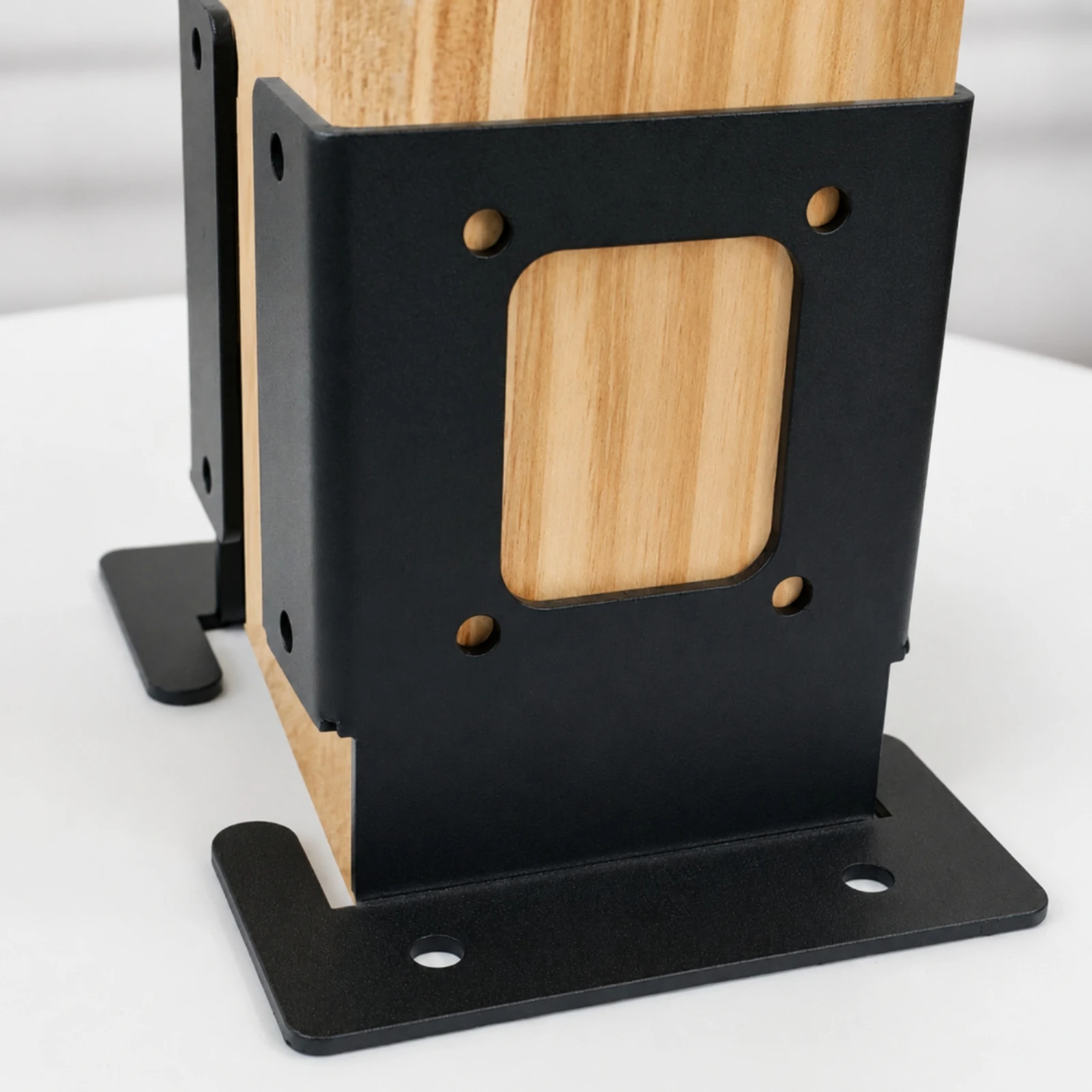 2 Pieces Post Base Bracket Bolt-on Post Base with Socket Carbon Steel Slim Design for DIYers, Decks, Fences
2 Pieces Post Base Bracket Bolt-on Post Base with Socket Carbon Steel Slim Design for DIYers, Decks, Fences
