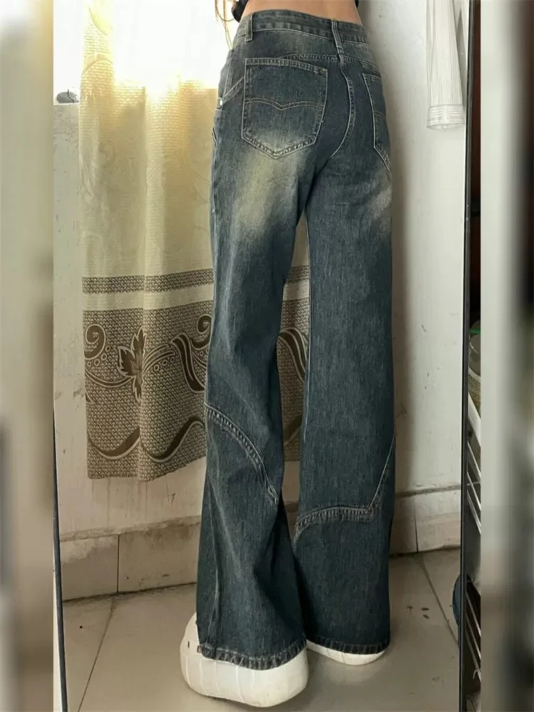 High Waist Wide Leg Jeans Women's Casual Style Faded Denim Pants plus Size Flared Straight Cut Trousers for Pear Shaped Body
High Waist Wide Leg Jeans Women's Casual Style Faded Denim Pants plus Size Flared Straight Cut Trousers for Pear Shaped Body