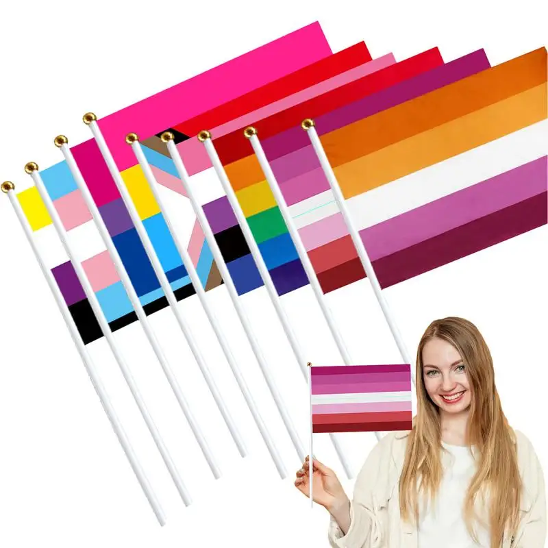 Флаги Pride Stick, 9 шт., флаги ЛГБТ-рок с небольшими ладонями, для бисексуалов, трансгендеров, панглендов, геев, лесбиянок
Флаги Pride Stick, 9 шт., флаги ЛГБТ-рок с небольшими ладонями, для бисексуалов, трансгендеров, панглендов, геев, лесбиянок