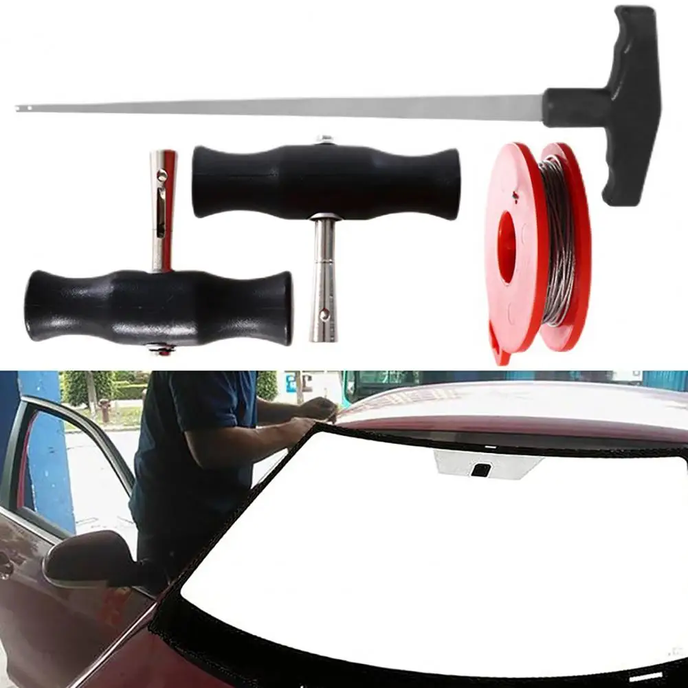 1 Set Car Windshield Removal High Hardness Non-slip Professional Ergonomically Designed Glass Removal Tool for Auto
1 Set Car Windshield Removal High Hardness Non-slip Professional Ergonomically Designed Glass Removal Tool for Auto