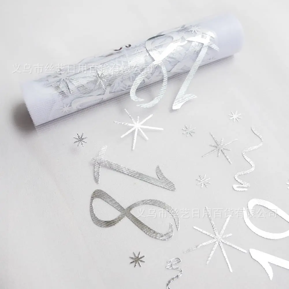 CX 18 to 90 Digital Birthday Mesh Hot Stamping Table Flag Home Furnishing Restaurant Birthday Party Background Decorations
CX 18 to 90 Digital Birthday Mesh Hot Stamping Table Flag Home Furnishing Restaurant Birthday Party Background Decorations