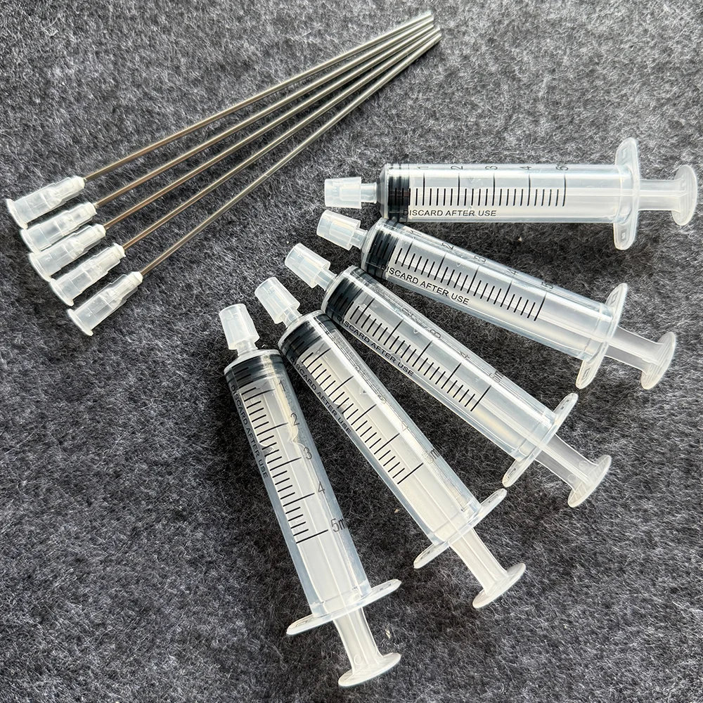 5Pcs 5ml Plastic Perfume Syringe Extraction Kit, with Blunt Stainless Steel Needle, Suitable for Filling Perfume, Ink, Pens, and Printers, and for Refilling, Dispensing, and Measuring Liquids.
5Pcs 5ml Plastic Perfume Syringe Extraction Kit, with Blunt Stainless Steel Needle, Suitable for Filling Perfume, Ink, Pens, and Printers, and for Refilling, Dispensing, and Measuring Liquids.