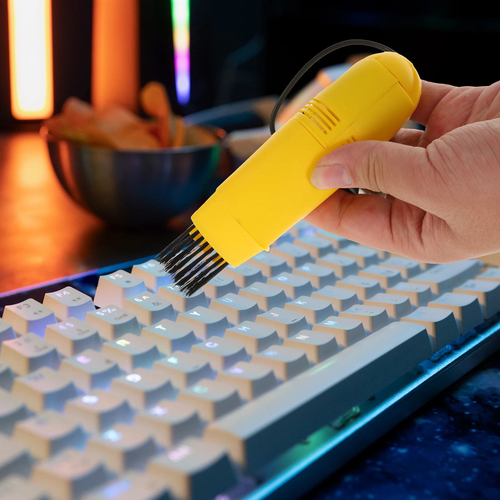 Portable Handheld Mini USB Vacuum Cleaner Efficient Keyboard Desk Dust Cleaner for Home Car and Laptop
Portable Handheld Mini USB Vacuum Cleaner Efficient Keyboard Desk Dust Cleaner for Home Car and Laptop