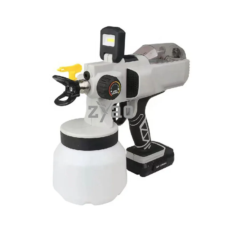 High Performance DIY Lithium Battery Airless Electric Paint Spray g un Brushless
High Performance DIY Lithium Battery Airless Electric Paint Spray g un Brushless
