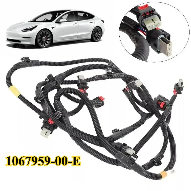 1067959 -00-E автомобильные аксессуары, новинка для Tesla Model 3, задний реверсивный радар, бампер, кабель, жгут проводов датчика Pdc в сборе
1067959 -00-E автомобильные аксессуары, новинка для Tesla Model 3, задний реверсивный радар, бампер, кабель, жгут проводов датчика Pdc в сборе
