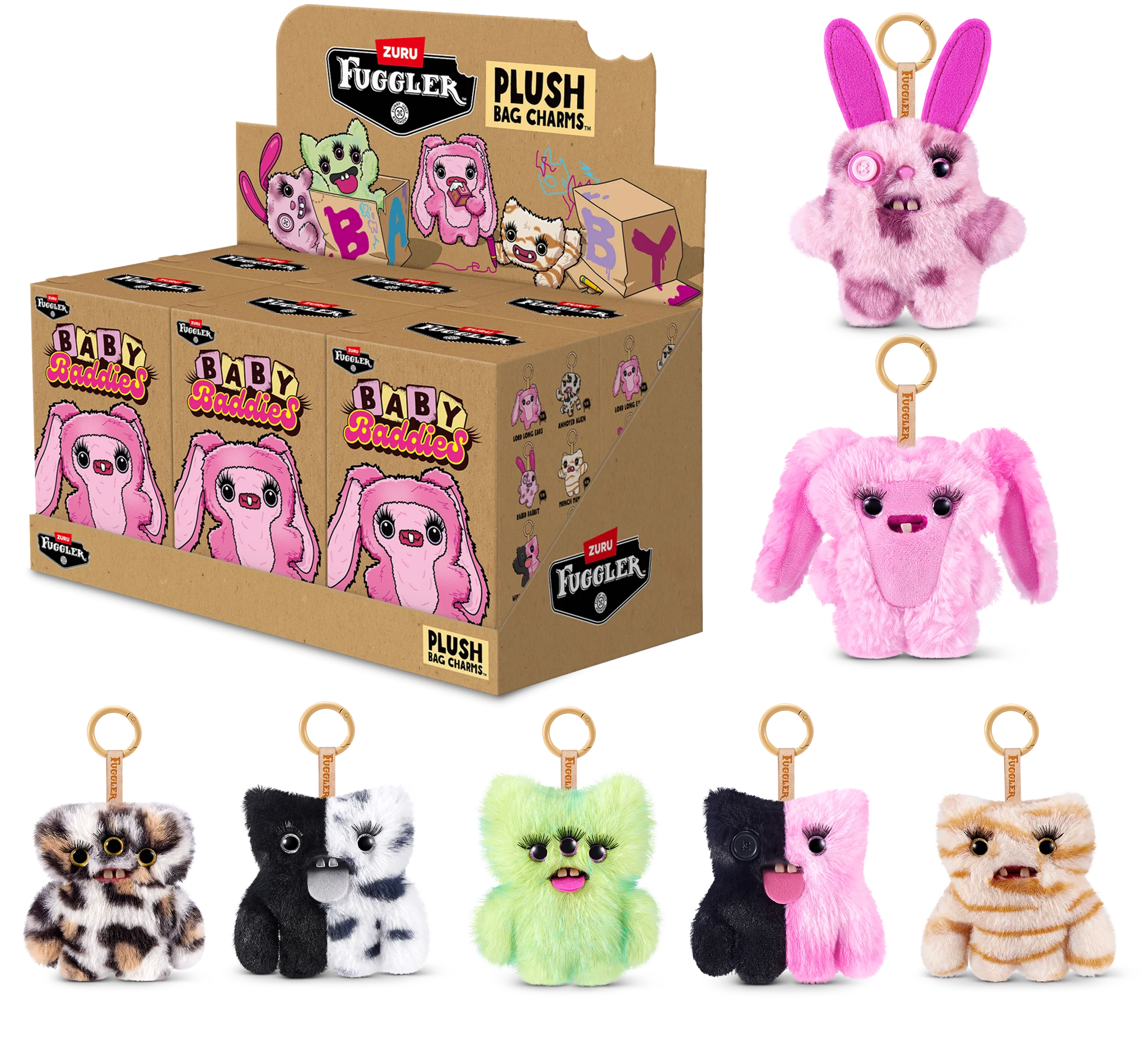 Random 1Pcs Fuggler Baby Baddies Plush Keychain Cute Monster Stuffed Doll Bag Pendant Cartoon Fluffy Key Ring Gift
Random 1Pcs Fuggler Baby Baddies Plush Keychain Cute Monster Stuffed Doll Bag Pendant Cartoon Fluffy Key Ring Gift