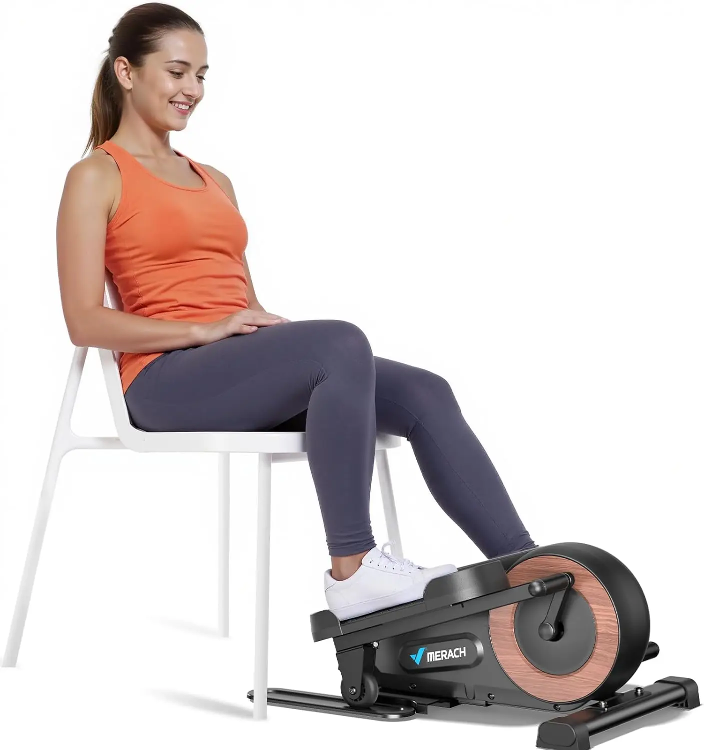 Under Desk Elliptical Machine, Ellipse Leg Exerciser as Seen on TV - Electric Seated Pedal Exerciser with 8 Resistance Levels, Q
Under Desk Elliptical Machine, Ellipse Leg Exerciser as Seen on TV - Electric Seated Pedal Exerciser with 8 Resistance Levels, Q