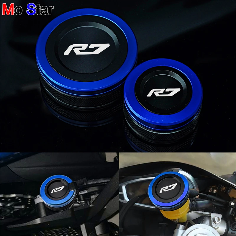 New For Yamaha R7 YZFR7 Yzf R7 R 7 2021 2022 2023 front and rear brake oil tank cover reservoir cover Motorcycle Accessoires
New For Yamaha R7 YZFR7 Yzf R7 R 7 2021 2022 2023 front and rear brake oil tank cover reservoir cover Motorcycle Accessoires