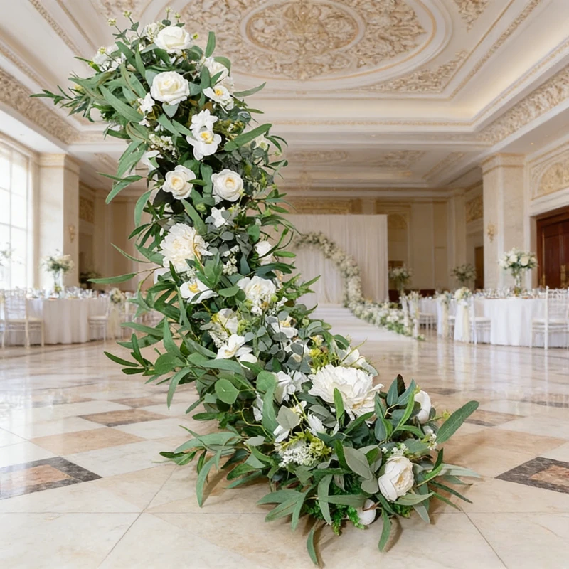 Artificial Rose Trailing Wedding Decoration Green Plants Flower Walls Dining Table Arrangement Exhibition Hall Window Decoration
Artificial Rose Trailing Wedding Decoration Green Plants Flower Walls Dining Table Arrangement Exhibition Hall Window Decoration