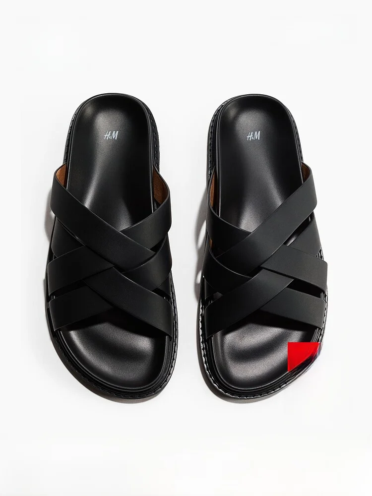 H&M Men's Sandals 1340585 Summer New Style Casual Slip-On PU Leather Comfortable Breathable Fashionable Men's Sandals
H&M Men's Sandals 1340585 Summer New Style Casual Slip-On PU Leather Comfortable Breathable Fashionable Men's Sandals