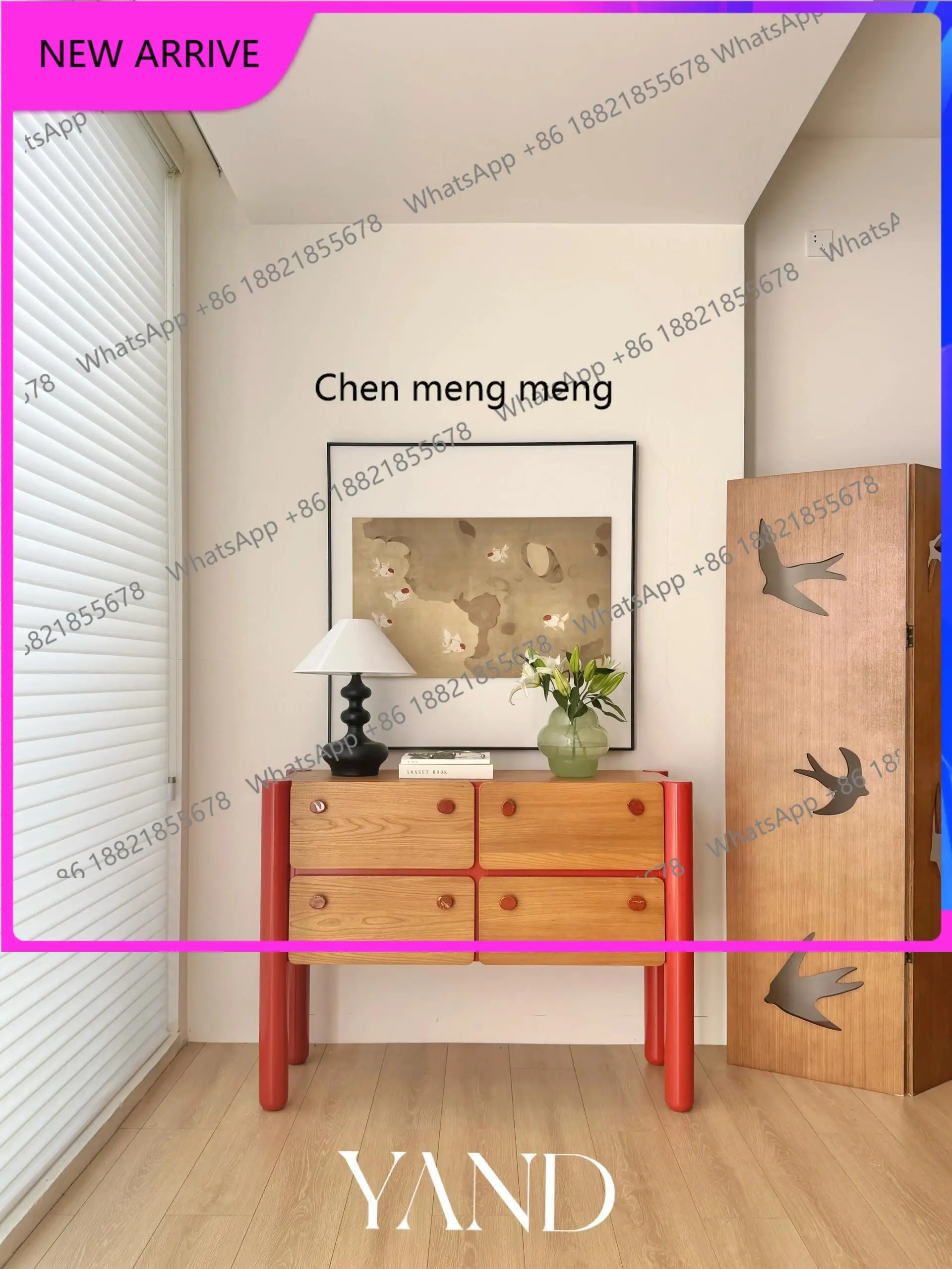 C88 Medieval style chest, creative storage, porch, foyer corridor decoration, solid wood side cabinet
C88 Medieval style chest, creative storage, porch, foyer corridor decoration, solid wood side cabinet