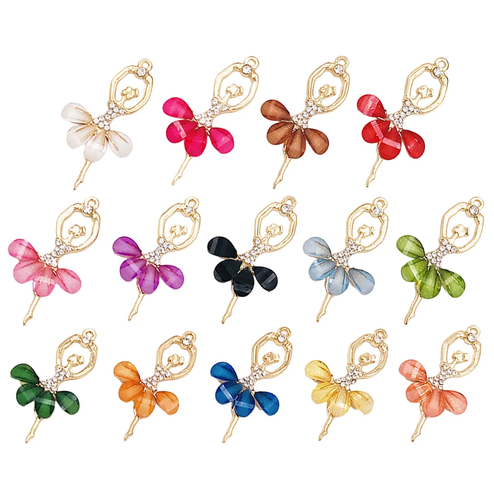 14pcs Ballerina Pendants DIY Jewelry Making Accessories Necklace Bracelet Making Jewelry Accessories Alloy Decorative Pieces
14pcs Ballerina Pendants DIY Jewelry Making Accessories Necklace Bracelet Making Jewelry Accessories Alloy Decorative Pieces