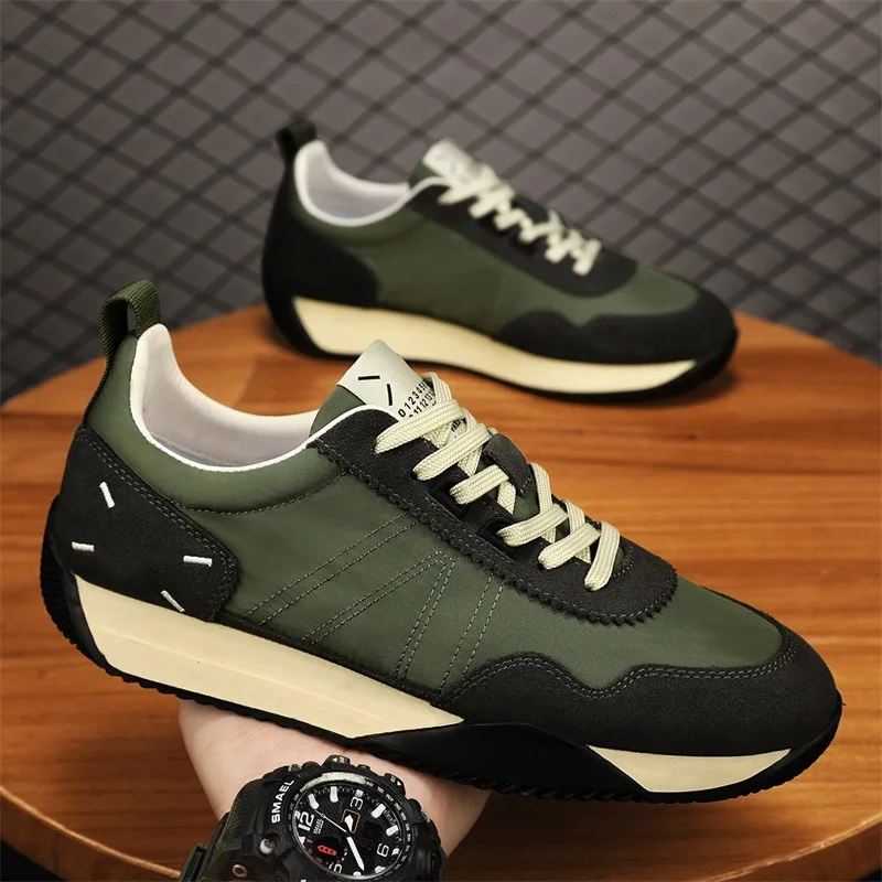 Men's Shoes 2025New Ice Silk Breathable Running Shoes Casual Platform Tennis Sneakers Outdoor Durable Cushioning LaceUp Trainers
Men's Shoes 2025New Ice Silk Breathable Running Shoes Casual Platform Tennis Sneakers Outdoor Durable Cushioning LaceUp Trainers
