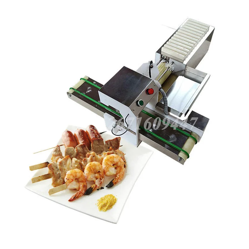 Commercial Stainless Steel Meat Lamb Skewers Kebab Maker Automatic BBQ Meat Skewer Maker String Machine
Commercial Stainless Steel Meat Lamb Skewers Kebab Maker Automatic BBQ Meat Skewer Maker String Machine