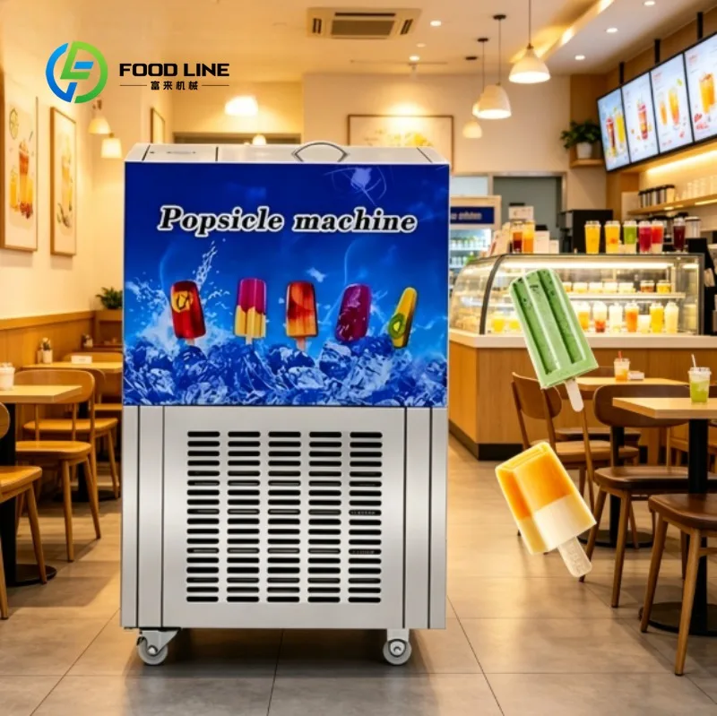 Automatic Popsicle Freezing Machine with Stainless Steel Body for Ice Lolly, Ice Cream Bar and Frozen Dessert Processing
Automatic Popsicle Freezing Machine with Stainless Steel Body for Ice Lolly, Ice Cream Bar and Frozen Dessert Processing