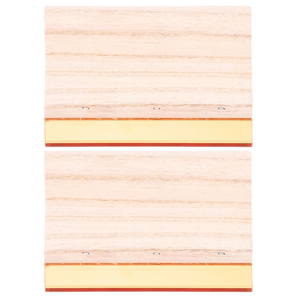 Squeegee Wooden Material Durable Use DIY Manual Mechanical Graphic Textile Applications Present Gift
Squeegee Wooden Material Durable Use DIY Manual Mechanical Graphic Textile Applications Present Gift