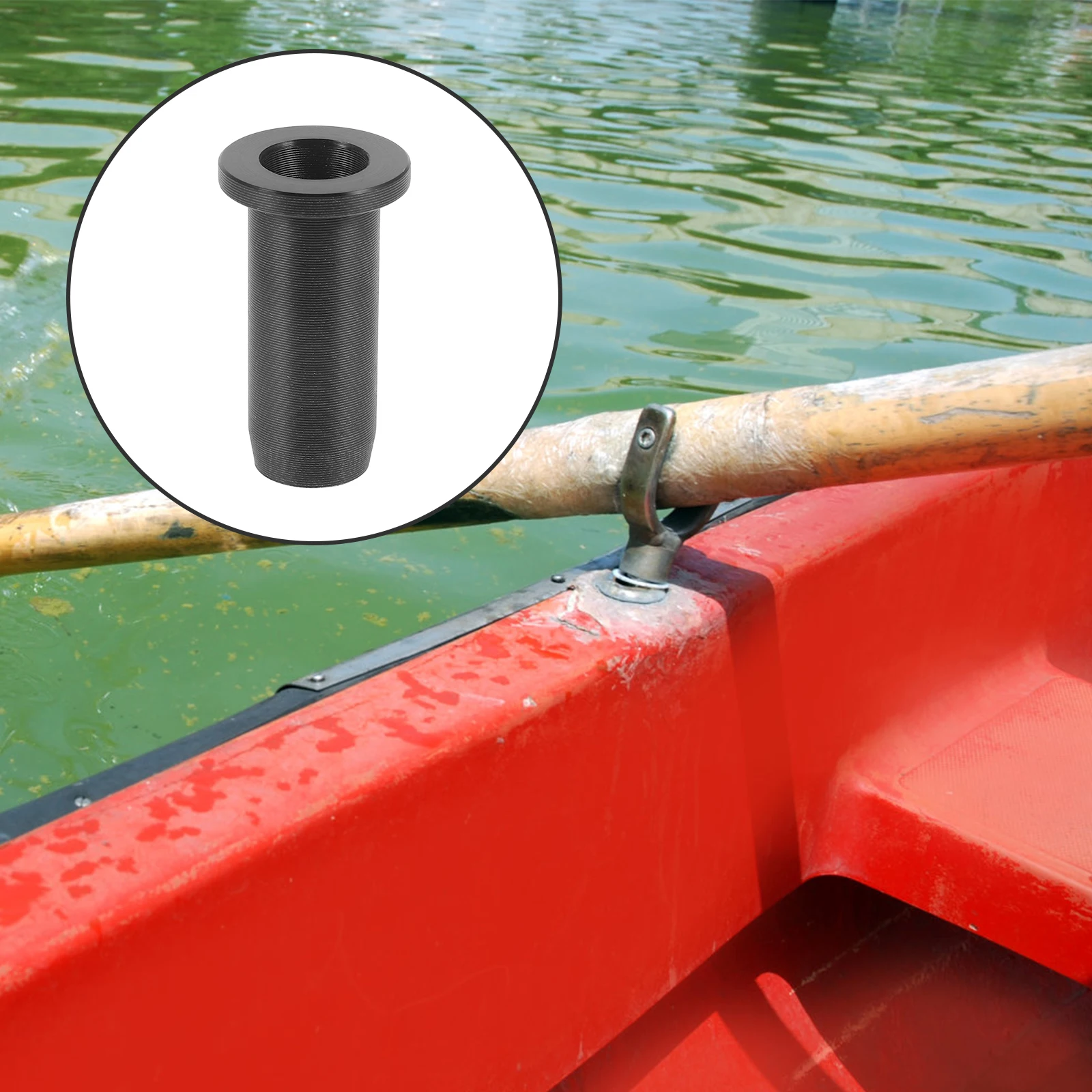 4 Pcs Oar Lock Socket Insert Bushings for Paddle Boat Parts Double Sided Nylon Kayak Accessories Protective Professional
4 Pcs Oar Lock Socket Insert Bushings for Paddle Boat Parts Double Sided Nylon Kayak Accessories Protective Professional