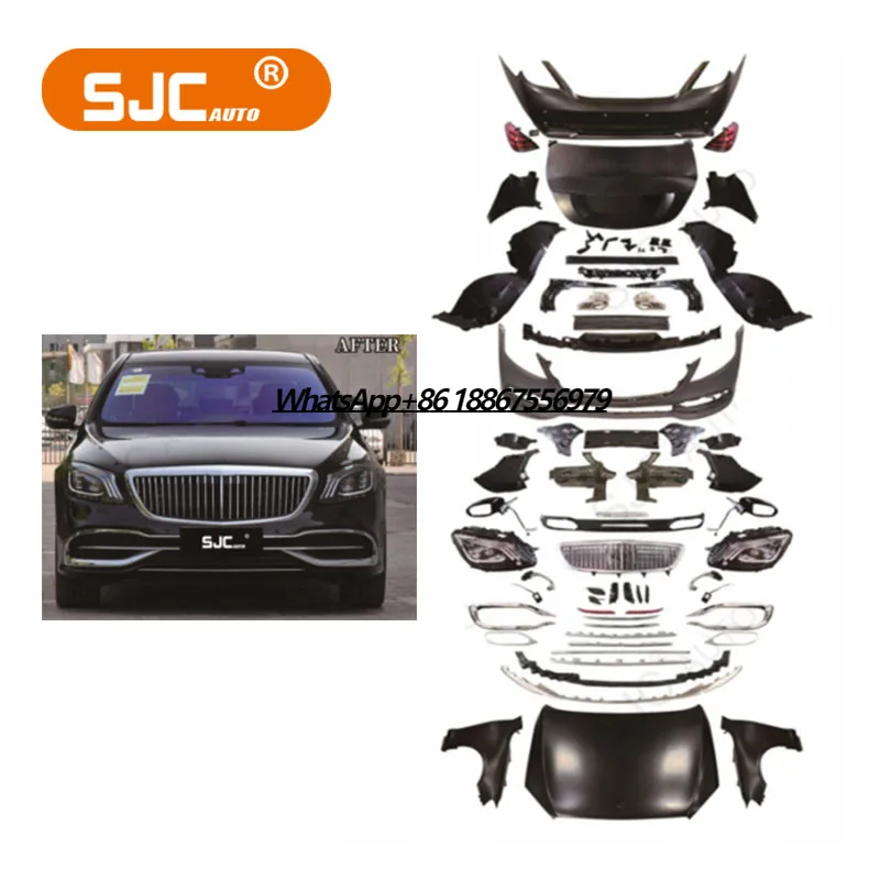 SJC Body Kit for Mercedes Benz S Class W221 Bodykit 2006-2017 Upgrade to Style High Quality Rear Front Bumper Car Parts
SJC Body Kit for Mercedes Benz S Class W221 Bodykit 2006-2017 Upgrade to Style High Quality Rear Front Bumper Car Parts