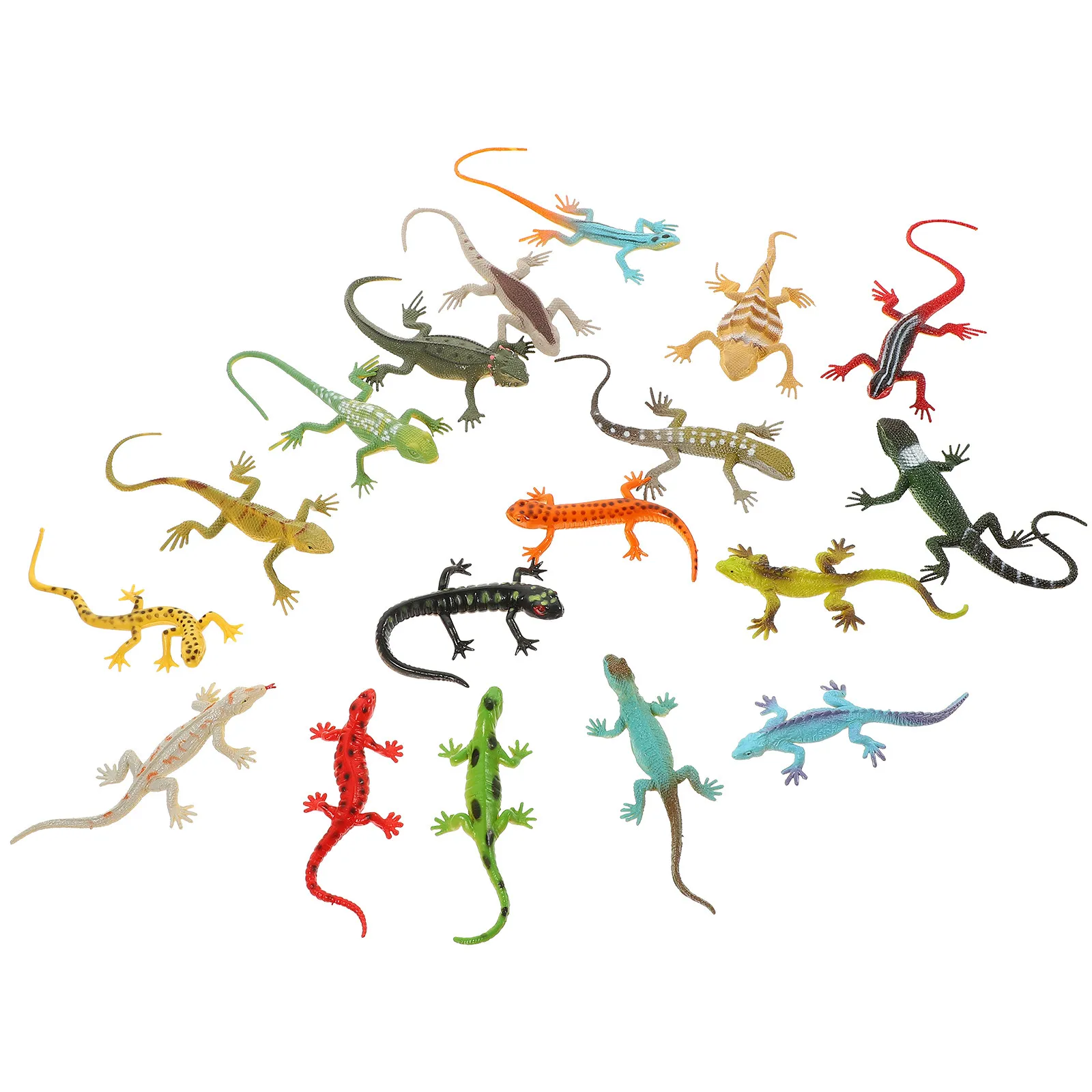 18Pcs Vivid Plastic Lizard Figures Realistic Postures Bright Colors Kids Education Garden Bonsai Prank Decor Lifelike Animal
18Pcs Vivid Plastic Lizard Figures Realistic Postures Bright Colors Kids Education Garden Bonsai Prank Decor Lifelike Animal