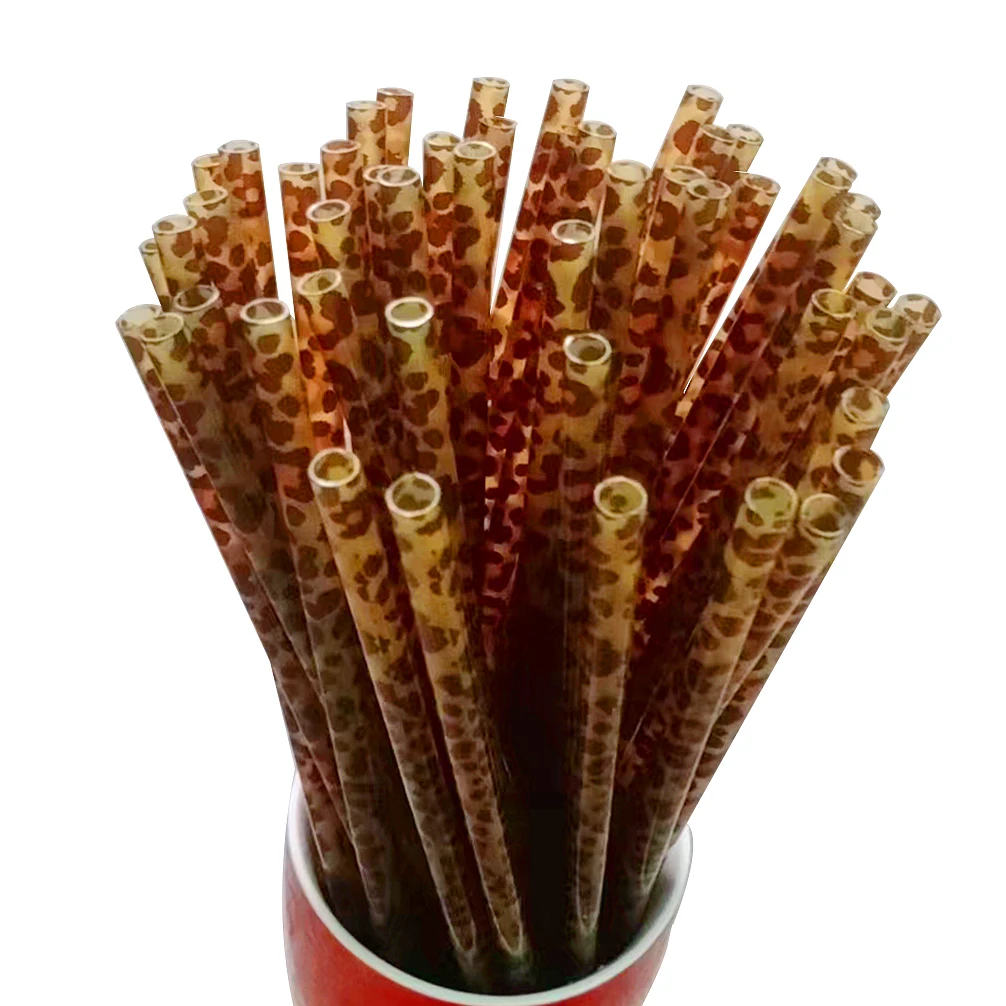 50 pcs/lot Leopard Printed Plastic Straws Drinking Printed Animal Straws Wild Animal Theme Plastic Straws
50 pcs/lot Leopard Printed Plastic Straws Drinking Printed Animal Straws Wild Animal Theme Plastic Straws