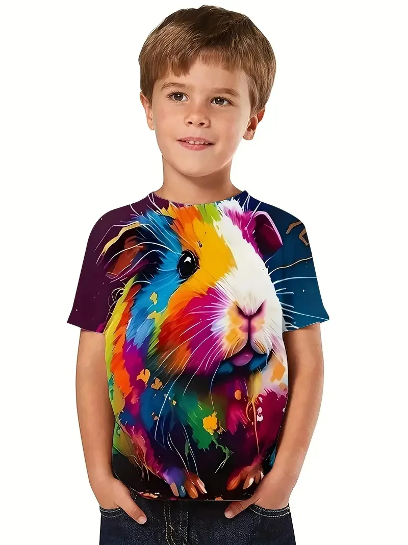 2024 Retro 3d Print Casual Children's Clothing Top Tee Shirt Fashion T Shirt Animal Kids Boy Clothes Anime Short Sleeve
2024 Retro 3d Print Casual Children's Clothing Top Tee Shirt Fashion T Shirt Animal Kids Boy Clothes Anime Short Sleeve