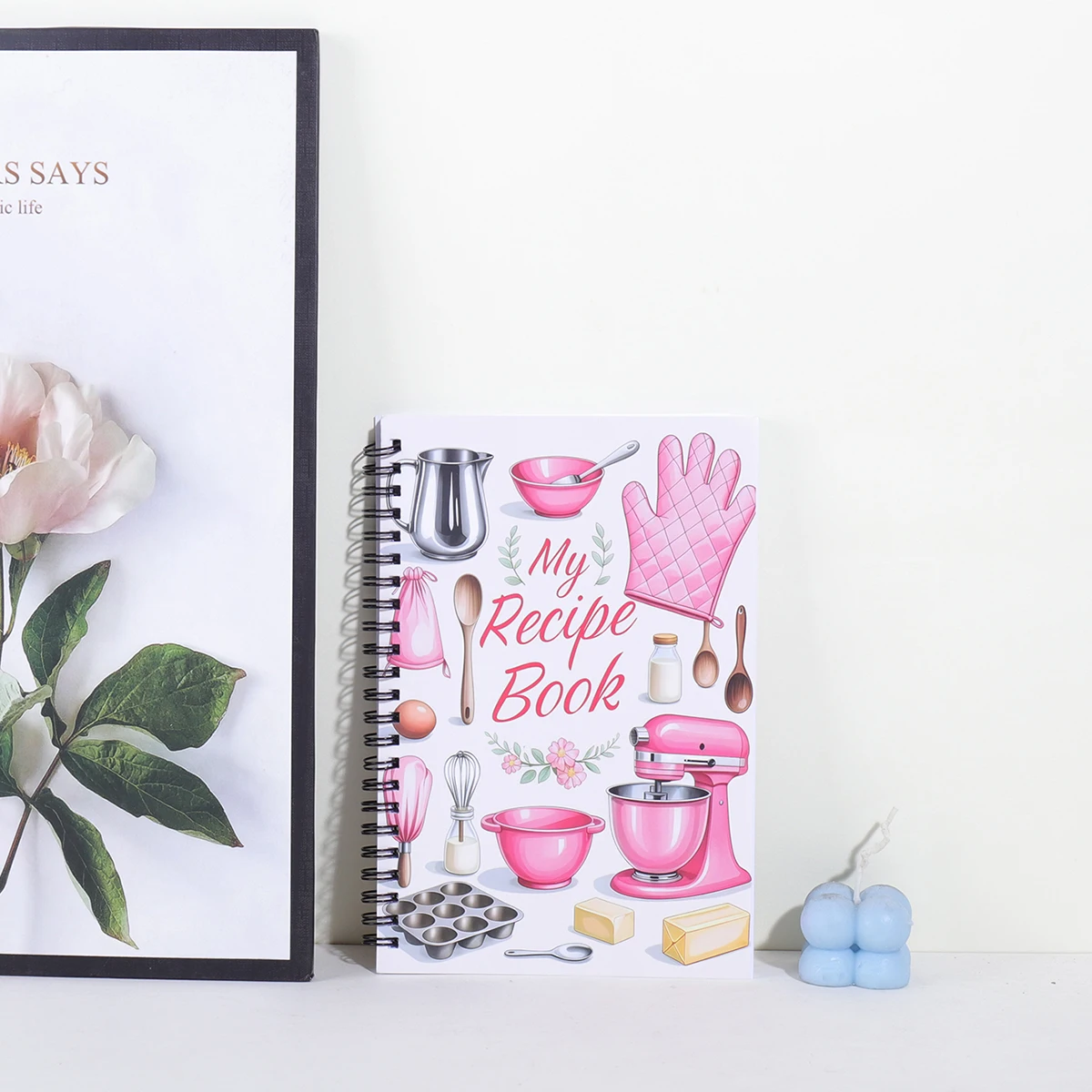 Spiral Bound Recipe Book, Meal Planner Journal for Weight Management & Self Planning, Ideal for Health Conscious Food Lovers
Spiral Bound Recipe Book, Meal Planner Journal for Weight Management & Self Planning, Ideal for Health Conscious Food Lovers