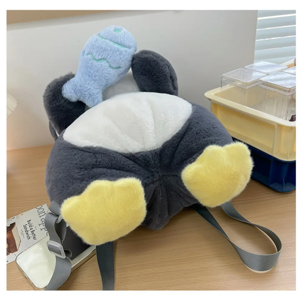 Новая милая плюшевая игрушка, модный рюкзак с изображением пингвина, школьная сумка для девочек и студентов
Новая милая плюшевая игрушка, модный рюкзак с изображением пингвина, школьная сумка для девочек и студентов