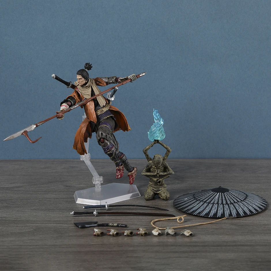 Figma 483-DX Shadows Die Twice Sekiro Action Figure Movable Joints Desktop Decoration Collection PVC Model Toy
Figma 483-DX Shadows Die Twice Sekiro Action Figure Movable Joints Desktop Decoration Collection PVC Model Toy