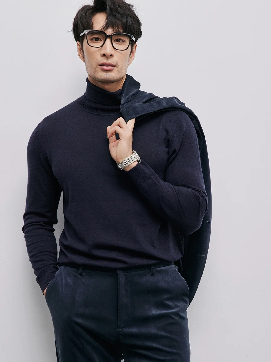 Выгодный по цене премиальный мужской свитер из 100% новозеландской шерсти 60S, машинная стирка, высокий воротник, осенне-зимний, облегающий, базовый слой
Выгодный по цене премиальный мужской свитер из 100% новозеландской шерсти 60S, машинная стирка, высокий воротник, осенне-зимний, облегающий, базовый слой