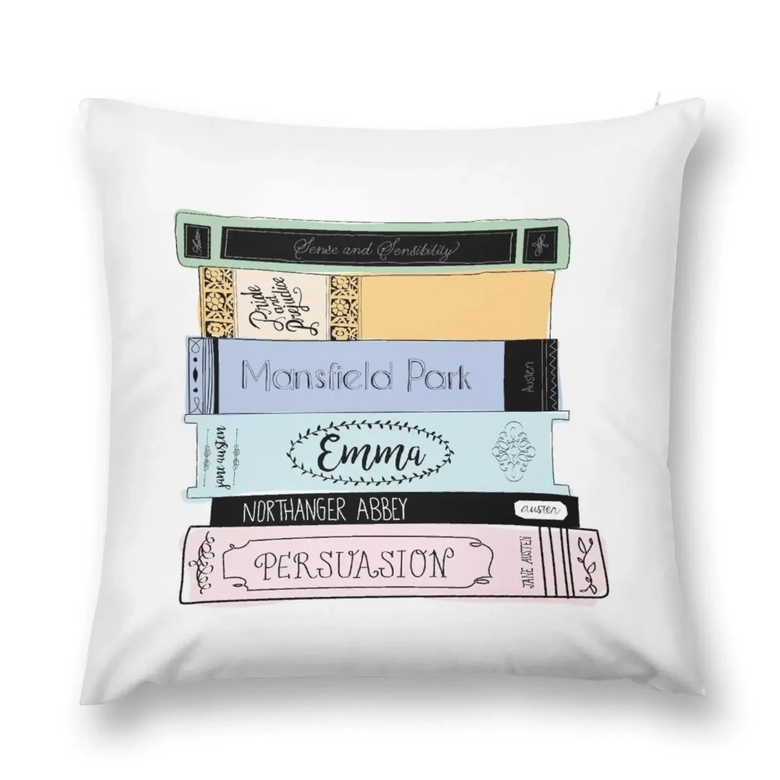 Jane Austen Book Stack - Colour Throw Pillow sleeping pillows christmas pillow case pillow cover luxury Covers For Sofas
Jane Austen Book Stack - Colour Throw Pillow sleeping pillows christmas pillow case pillow cover luxury Covers For Sofas
