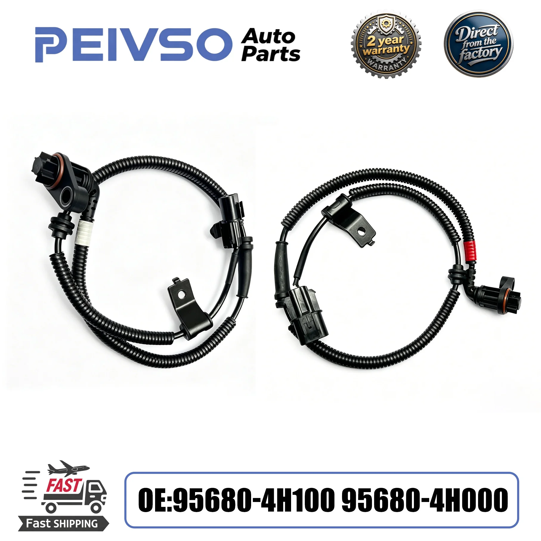 95680-4H000 95680-4H100 High Quality Rear Left Right ABS Wheel Speed Sensor For Hyundai H1 iLoad iMax TQ 2.5L D4CB 2007-2016
95680-4H000 95680-4H100 High Quality Rear Left Right ABS Wheel Speed Sensor For Hyundai H1 iLoad iMax TQ 2.5L D4CB 2007-2016