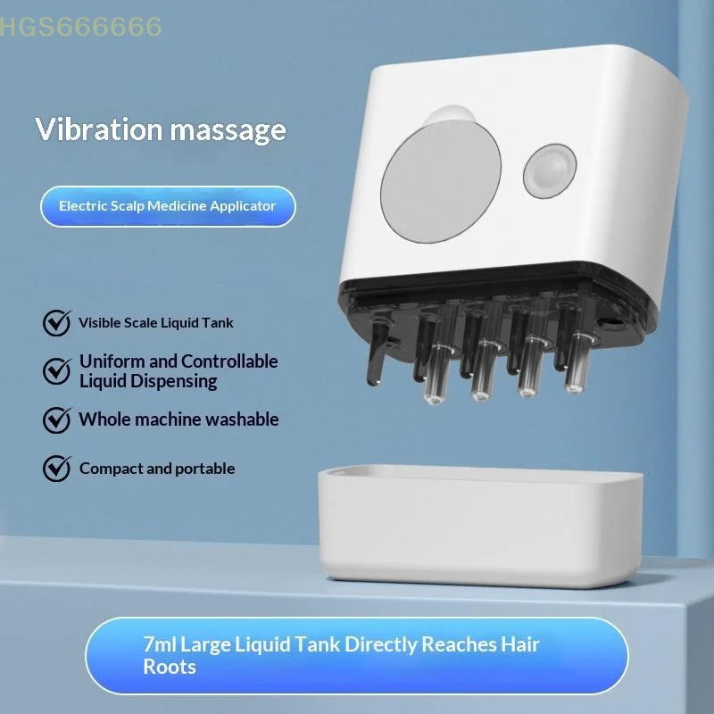 EMS Scalp Applicator Liquid Comb Massage Comb Essential Oil Liquid Guiding Scalp Massager Red Light Therapy
EMS Scalp Applicator Liquid Comb Massage Comb Essential Oil Liquid Guiding Scalp Massager Red Light Therapy