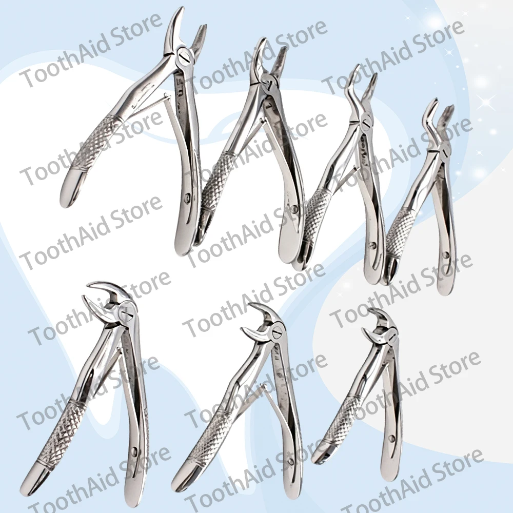 7 Piece Pediatric Tooth Extraction Forceps Kit Stainless Steel Instruments for Children Dental Clinic
7 Piece Pediatric Tooth Extraction Forceps Kit Stainless Steel Instruments for Children Dental Clinic