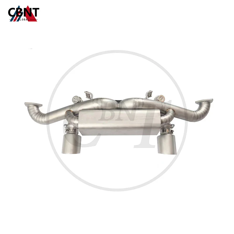 CBNT for Porsche Cayman 718 GT4 RS 4.0T Exhaust System Muffler with Valve Exhaust-pipe Titanium Alloy Valvetronic Catback
CBNT for Porsche Cayman 718 GT4 RS 4.0T Exhaust System Muffler with Valve Exhaust-pipe Titanium Alloy Valvetronic Catback