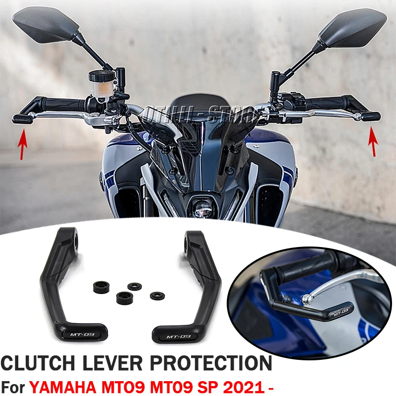 For YAMAHA MT-09 MT09 SP MT 09 2021 2022 Motorcycle CNC Aluminum Handle Guard Handlebar Protector Brake Clutch Lever Hand Guards
For YAMAHA MT-09 MT09 SP MT 09 2021 2022 Motorcycle CNC Aluminum Handle Guard Handlebar Protector Brake Clutch Lever Hand Guards