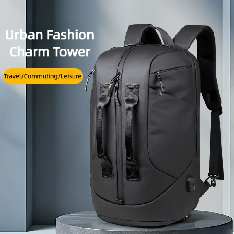 2025 New Large Capacity Travel Bag Multi functional Business Commuter Backpack Simple Men's Leisure Backpack
2025 New Large Capacity Travel Bag Multi functional Business Commuter Backpack Simple Men's Leisure Backpack