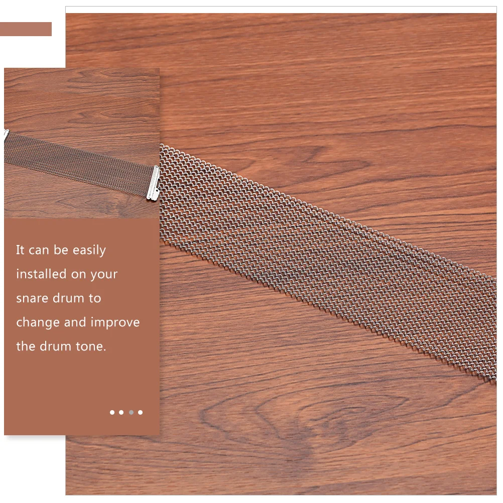 Snare Drum Wire 24 Strands Durable Rust-Proof Replacement for Snare Drum Accessories Professional Percussion Instrument String
Snare Drum Wire 24 Strands Durable Rust-Proof Replacement for Snare Drum Accessories Professional Percussion Instrument String