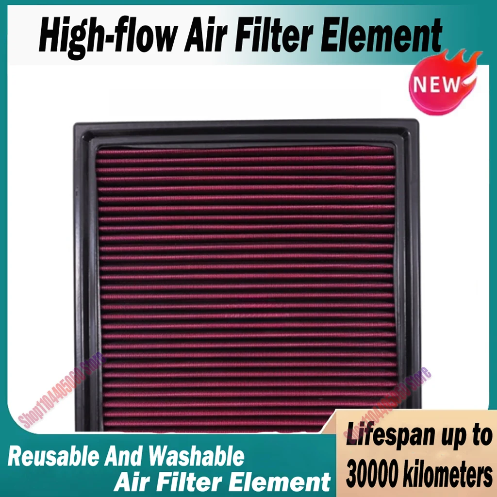 Car High Flow Air Filter FA1883/7C3Z9601A for Lincoln for Ford Expedition F-150/250/350 2007-2019 Washable Reusable
Car High Flow Air Filter FA1883/7C3Z9601A for Lincoln for Ford Expedition F-150/250/350 2007-2019 Washable Reusable