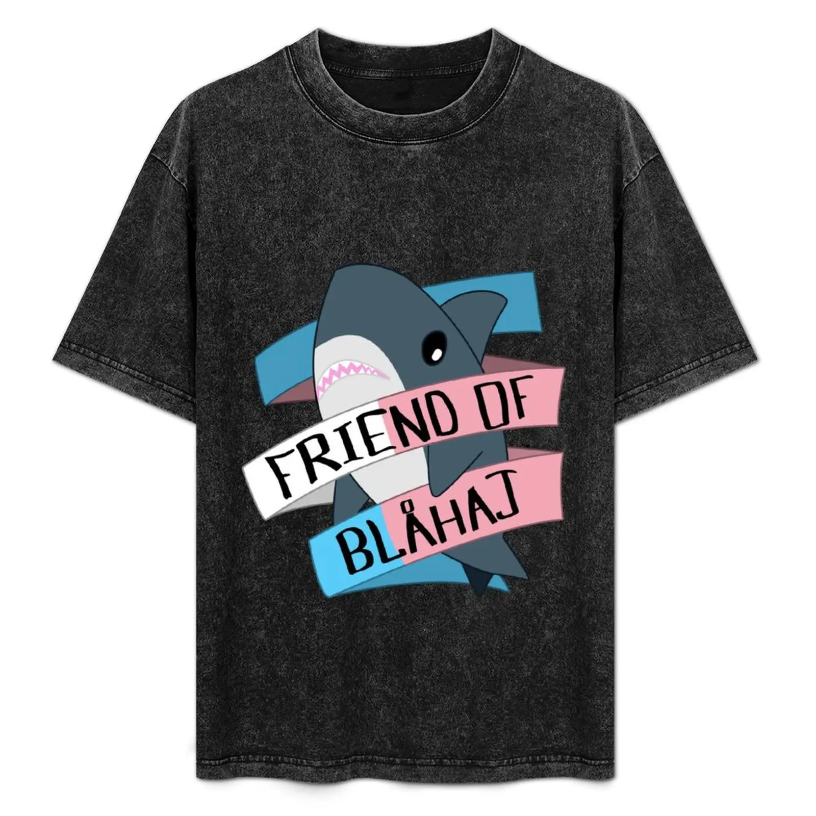 Friend of Blahaj - Trans Banner T-Shirt Casual Simple Design Short Sleeve Shirt
Friend of Blahaj - Trans Banner T-Shirt Casual Simple Design Short Sleeve Shirt