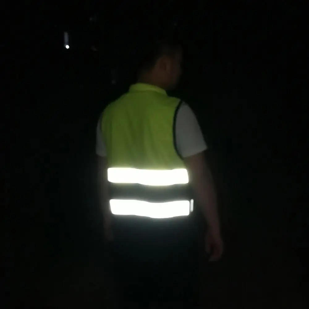 Black&yellow Reflective Vest High Visibility Security Color Matching Safety Wear L-XXXXL Bright Silver Stripe
Black&yellow Reflective Vest High Visibility Security Color Matching Safety Wear L-XXXXL Bright Silver Stripe