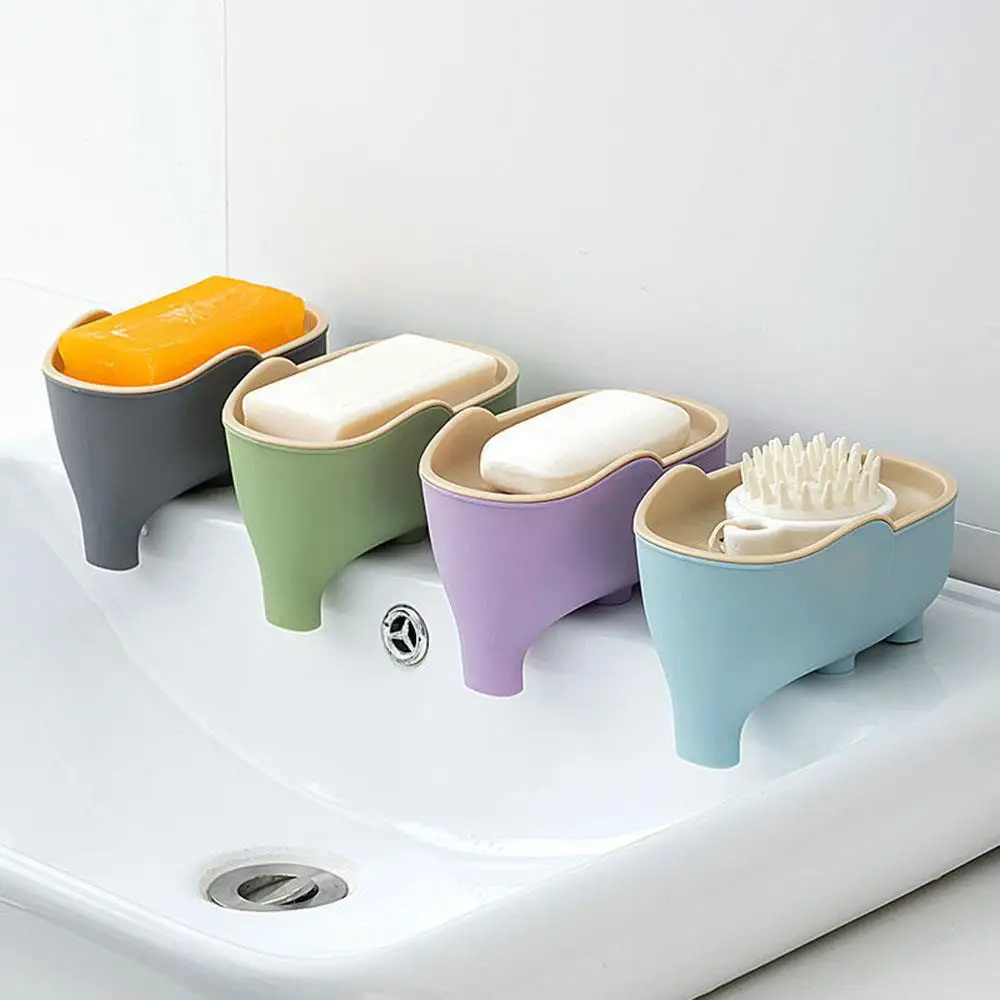 Elephant Modeling Soap Box Drain Rack Bathroom Accessories Double Layer Creative Waterproof Home Decorative Drinkable Water Box
Elephant Modeling Soap Box Drain Rack Bathroom Accessories Double Layer Creative Waterproof Home Decorative Drinkable Water Box
