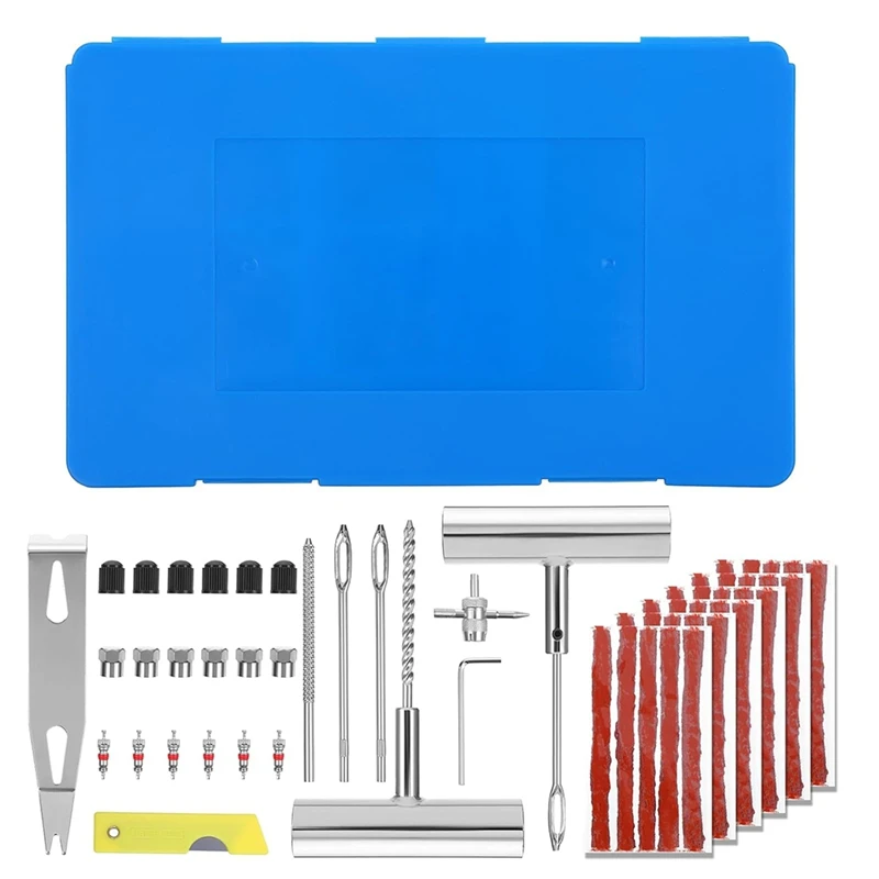 NEW_58 PCS Универсальные инструменты для ремонта шин, комплект для ремонта шин, простой в использовании
NEW_58 PCS Универсальные инструменты для ремонта шин, комплект для ремонта шин, простой в использовании