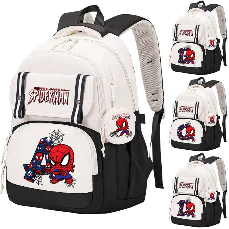 Spider Man Backpack Student Boy Girl Schoolbag Teenager Cartoon Kid Bookbag Daypack Travel Commute Knapsack With Coin Purse Gift
Spider Man Backpack Student Boy Girl Schoolbag Teenager Cartoon Kid Bookbag Daypack Travel Commute Knapsack With Coin Purse Gift